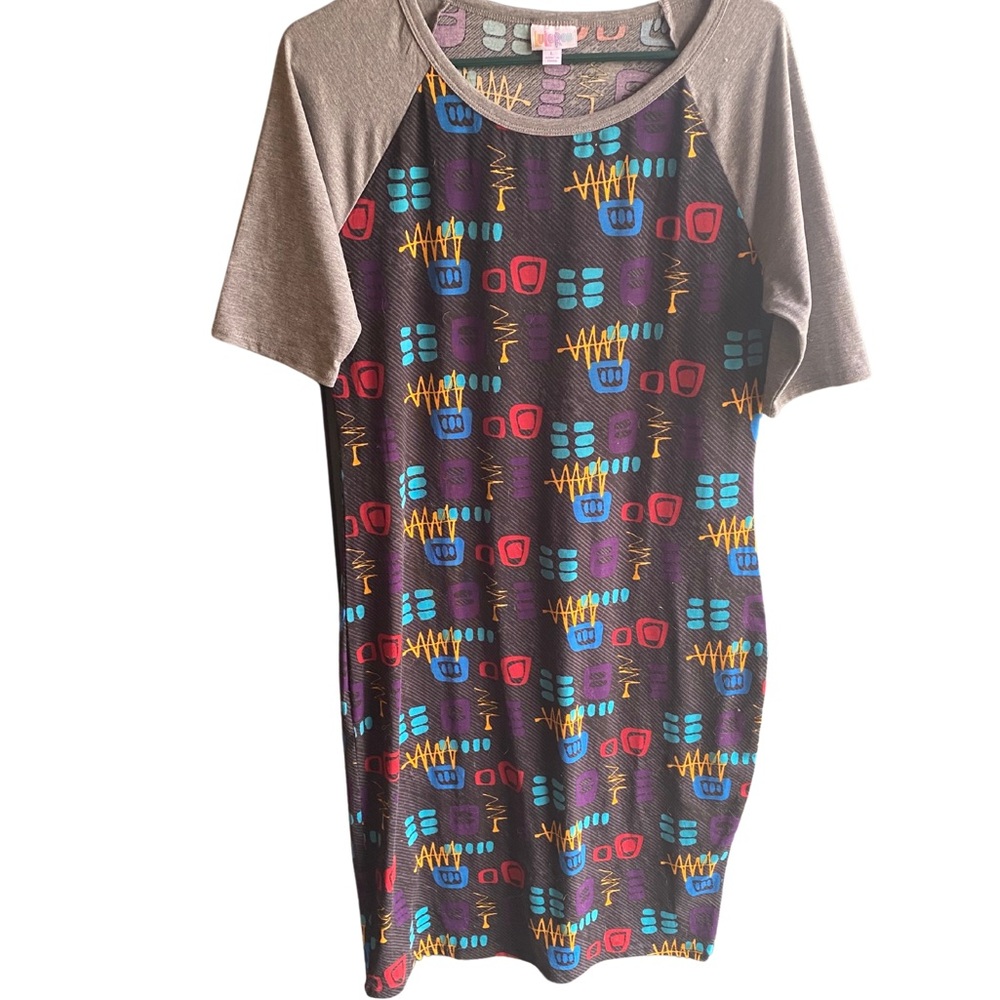 LulaRoe Short sleeve dress - size L